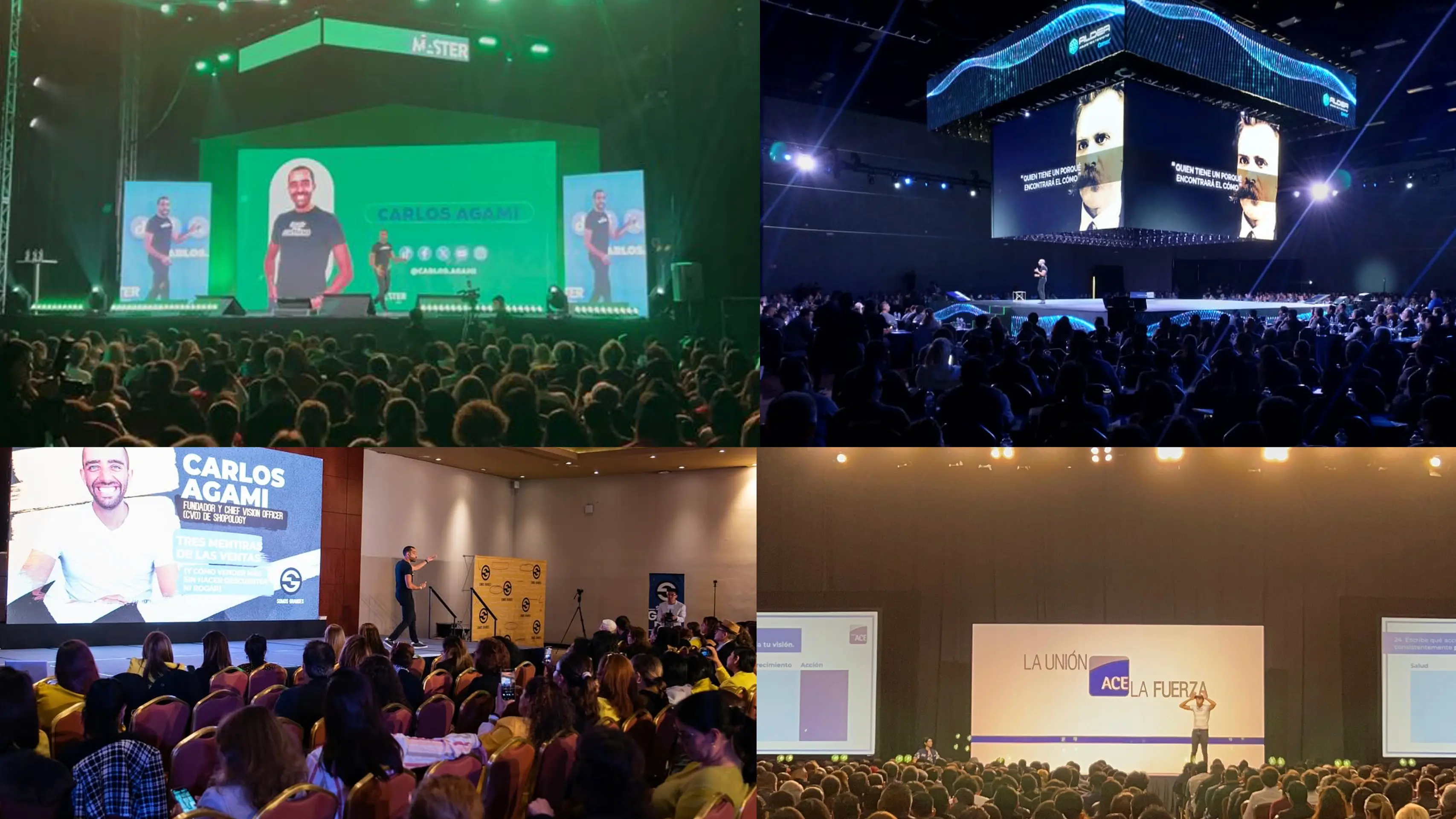 Conferencias y charlas de Carlos Agami